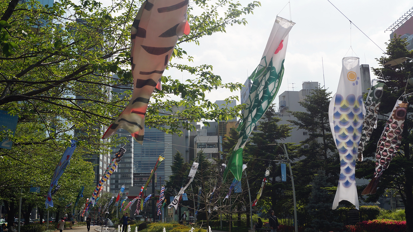 六本木アートナイトの話も少し デザインこいのぼりと東京デザインテンにいってきた